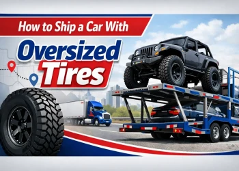 How to Ship a Car With Oversized Tires
